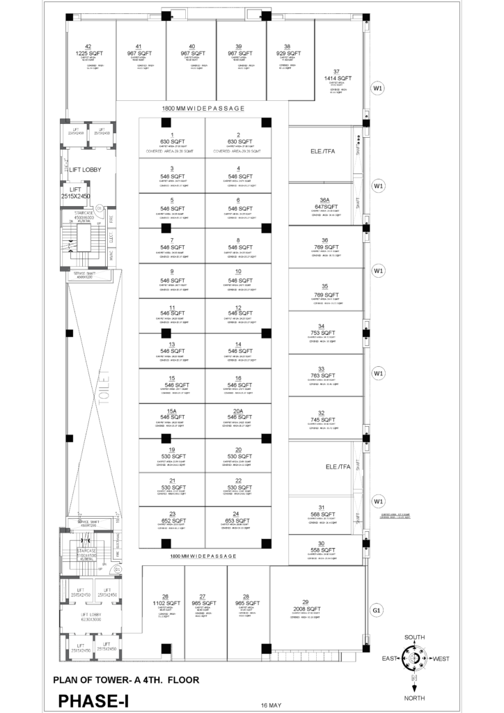 Bhutani Cyberpark Floor Plan